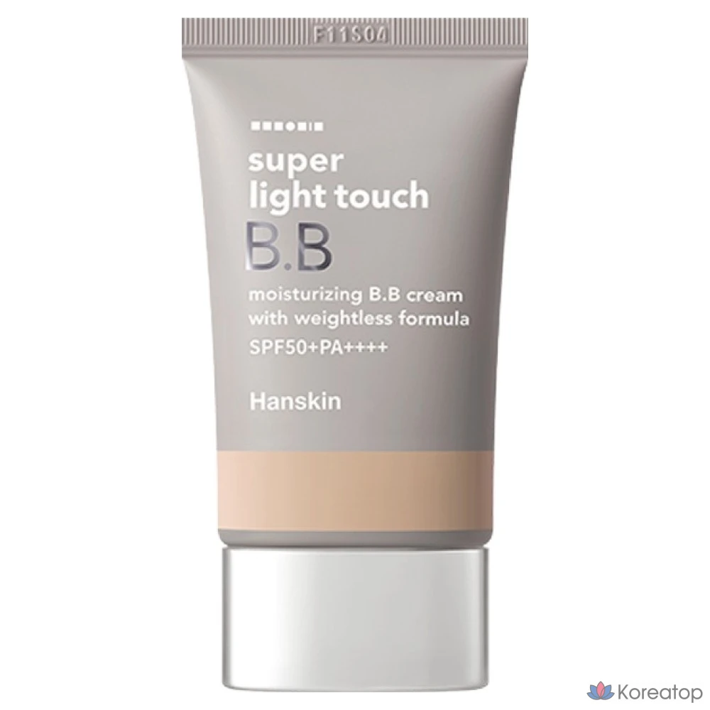 BB-крем HANSKIN Super Light Touch SPF 50+ PA++++, цвет слоновой кости, 30 г, 1 шт.