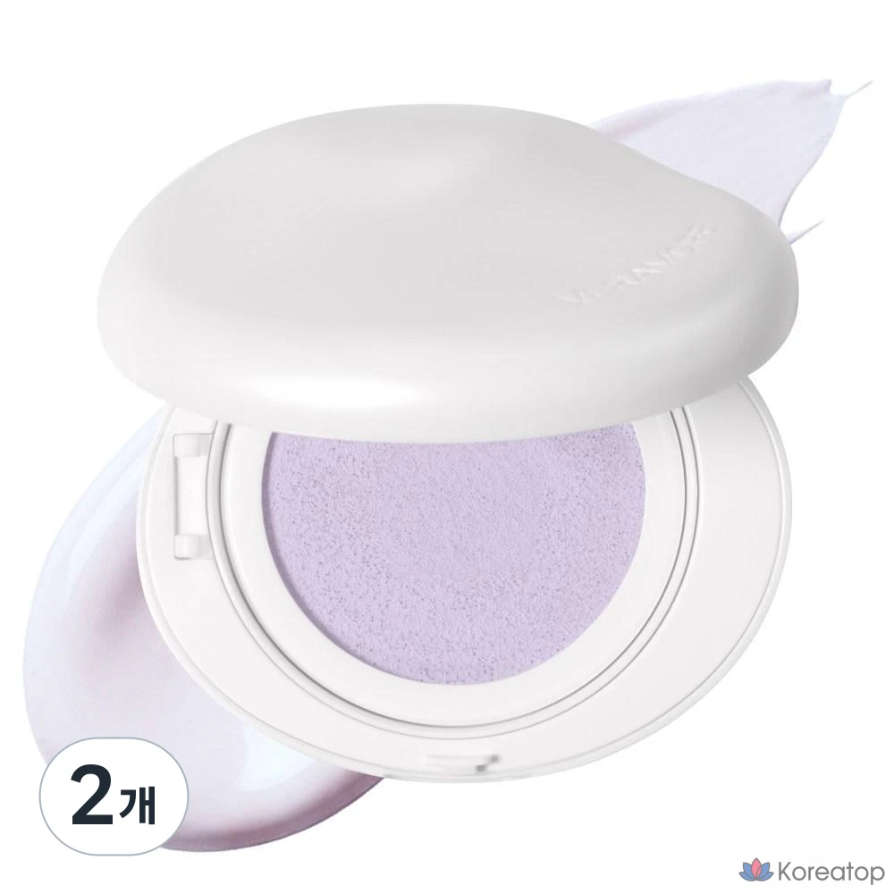 Солнцезащитный кушон VERAMORE Glow Tone Up Sun Cushion (Purple) SPF50+ PA++++