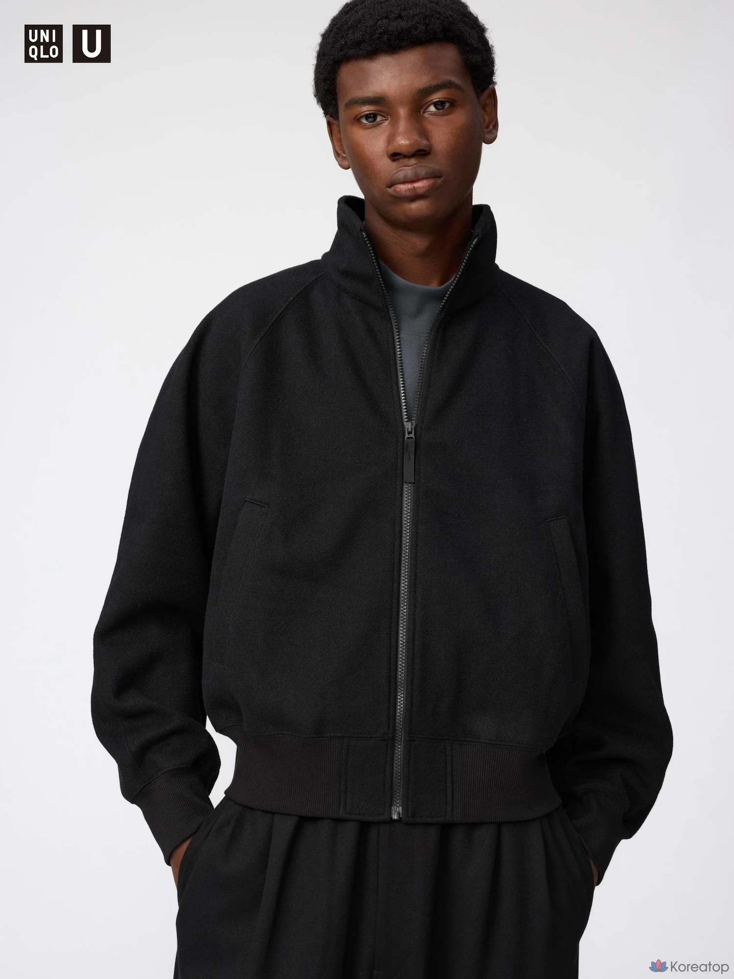 Блузон Uniqlo Brushed Full Zip Blouson