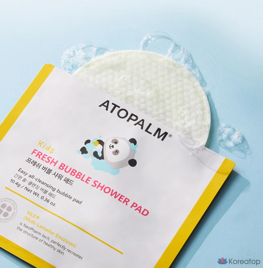 Детские подушечки для душа Atopalm Fresh Bubble, 5 шт., 52 г, 1 шт.