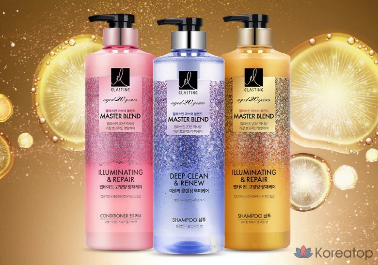 Шампунь Elastine Master Blend Peptide High-Nutrient с высоким содержанием питательных веществ, аромат «Белый цветок», 770 мл, 1 шт.