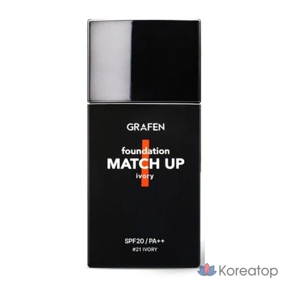 Тональный крем GRAFEN Match Up Foundation, 40 мл, цвет 21 IVORY, 1 шт.