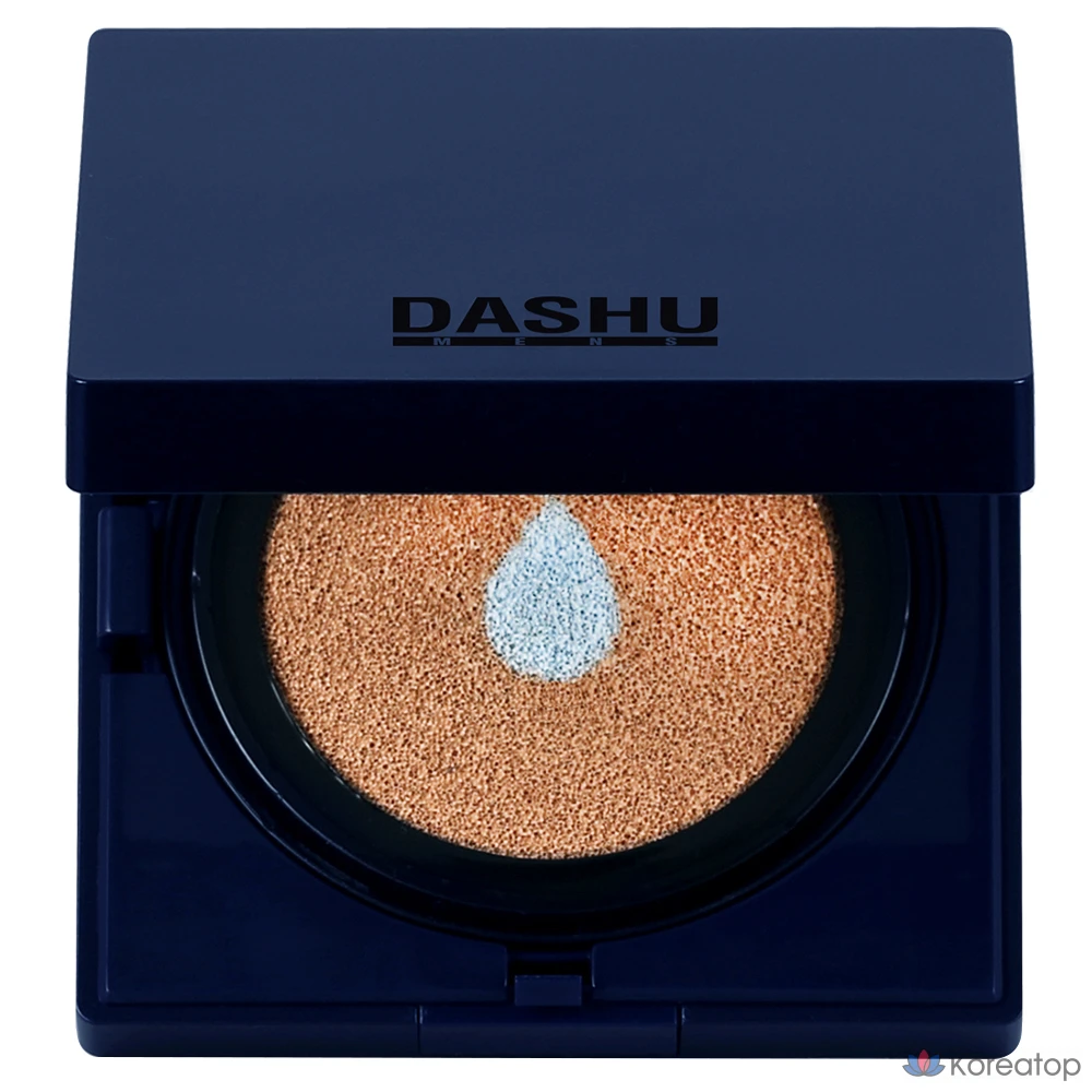 Dashu Men's Aqua Matte BB Cushion 15g, Deep Beige, 1 шт.