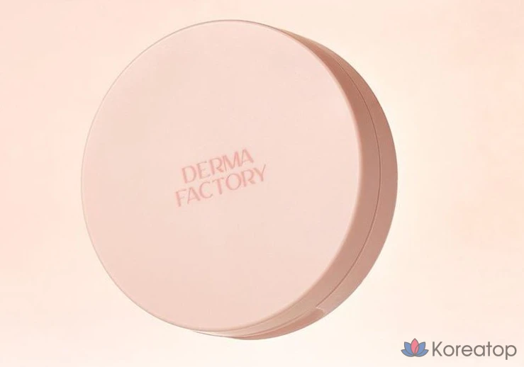 Тональный крем-кушон Derma Factory Vegan Collagen Cushion Foundation SPF50+ PA++++ 15 г, № 21, 1 шт.