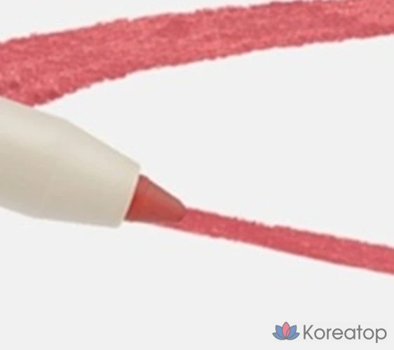 Гелевый карандаш-подводка для глаз Heart Percent Dot On Mood, оттенок 17 Dohwa Red, 1 шт., фото 2