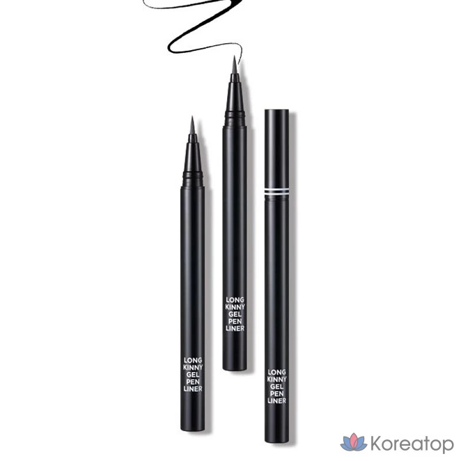 Гелевая подводка для глаз Tony Moly Perfect Eyes Longkini, 0,6 г, № 1, черная, 1 шт.