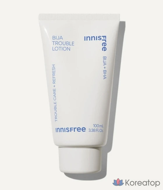 Набор Innisfree Bija Trouble Toner 170 мл + 25 мл + лосьон 100 мл + 25 мл, 1 комплект