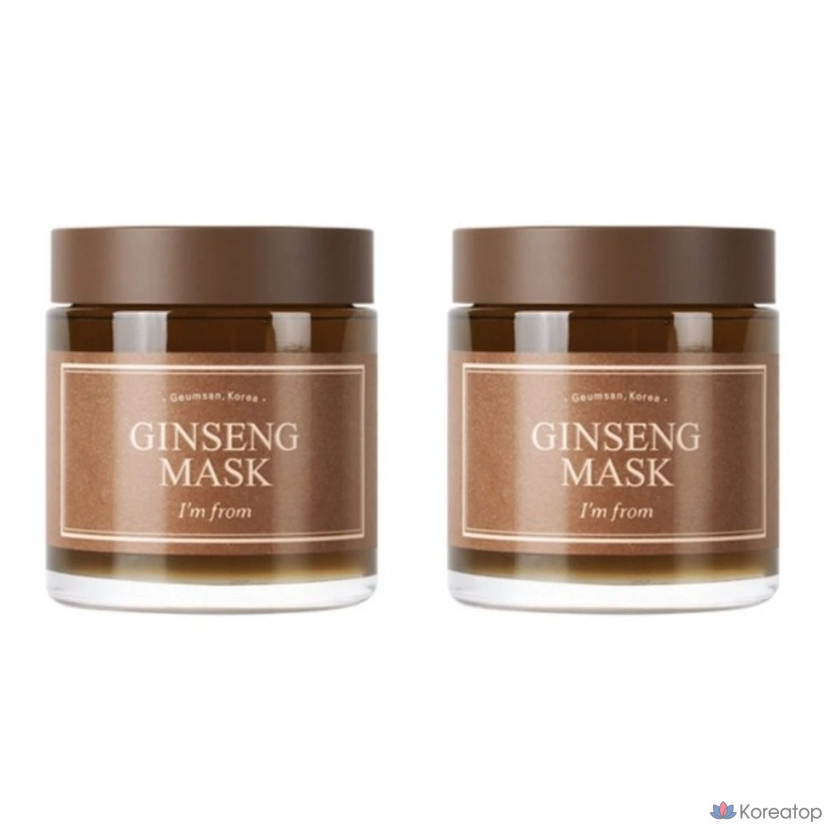 Маска для лица «I'm From женьшеня», 120 г, 2 шт., 3 шт.