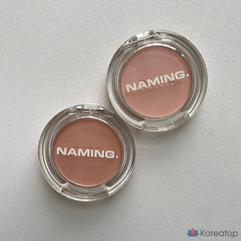 Пушистые румяна NAMING Fluffy Powder Blush, цвет «Тик», 1 шт.