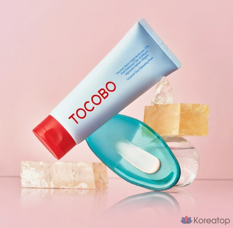 Очищающая пенка для лица Tokobo с кокосовой глиной, 150 мл, 1 шт.