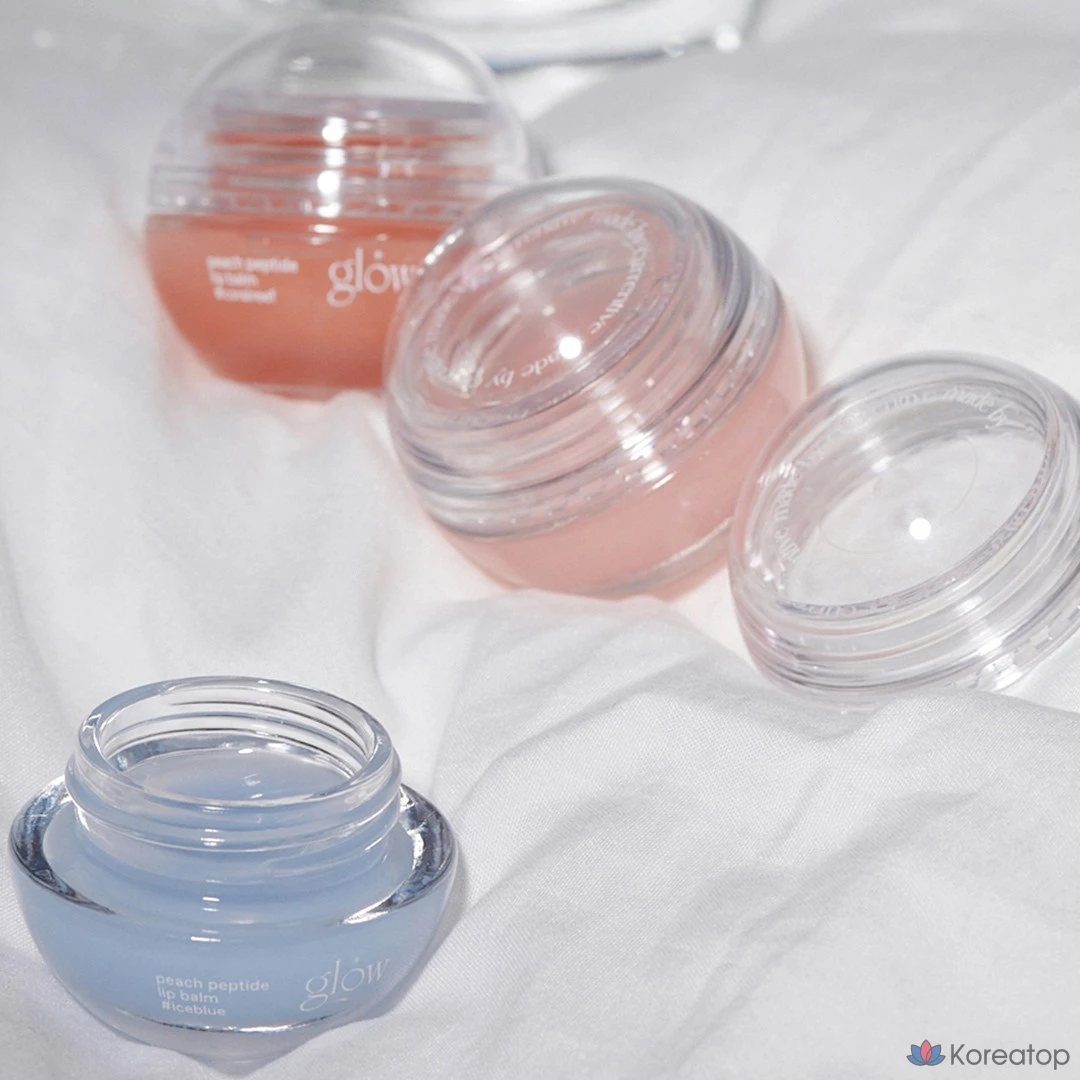 Бальзам для губ Glow Peach Peptide, #PalePink, 8 г, 1 шт., фото 5