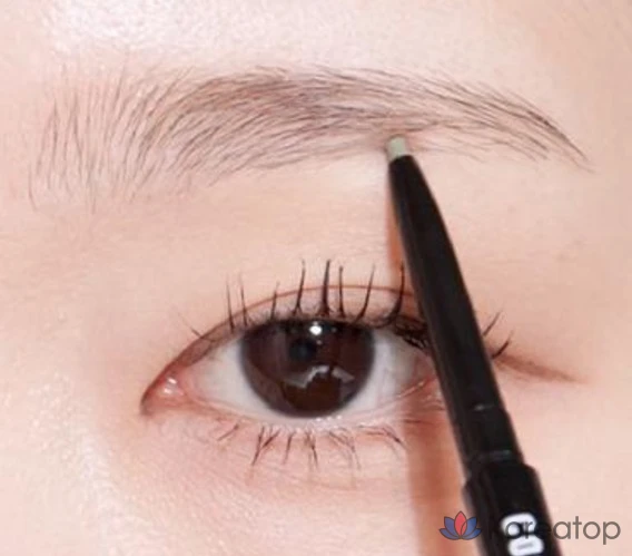 Карандаш для бровей Cosnori Slim, 0,13 г, цвет 05 Dutch Gray, 1 шт., фото 3