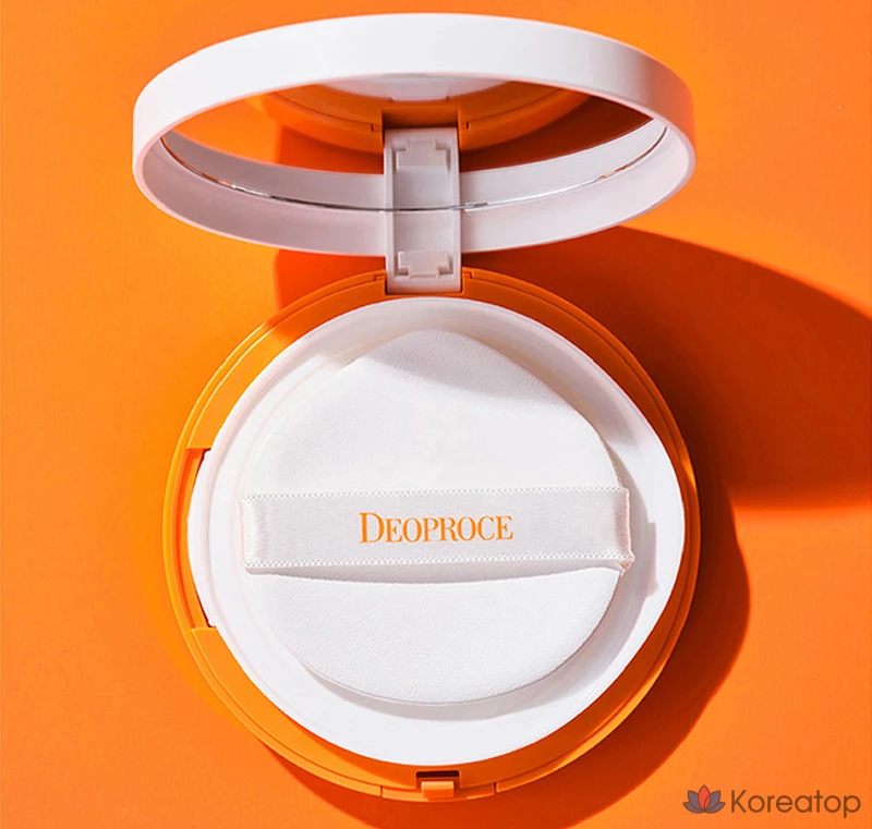 Солнцезащитный крем Deoproce UV Defense All Day Sun Cushion SPF50+ PA++++, 25 г, 1 шт.