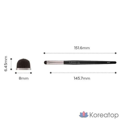Кисть для подводки глаз Missha Artistool 401, 1 шт.