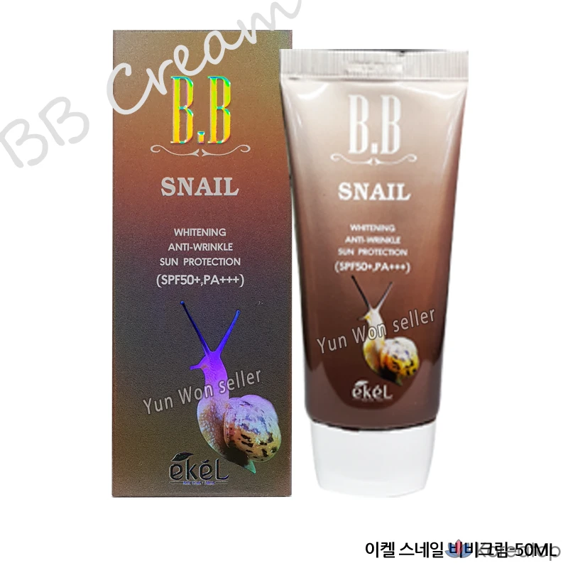 GJ Gajim BB Cream BB CREAM, 08-Ekel Snail BB Cream, 1 шт.
