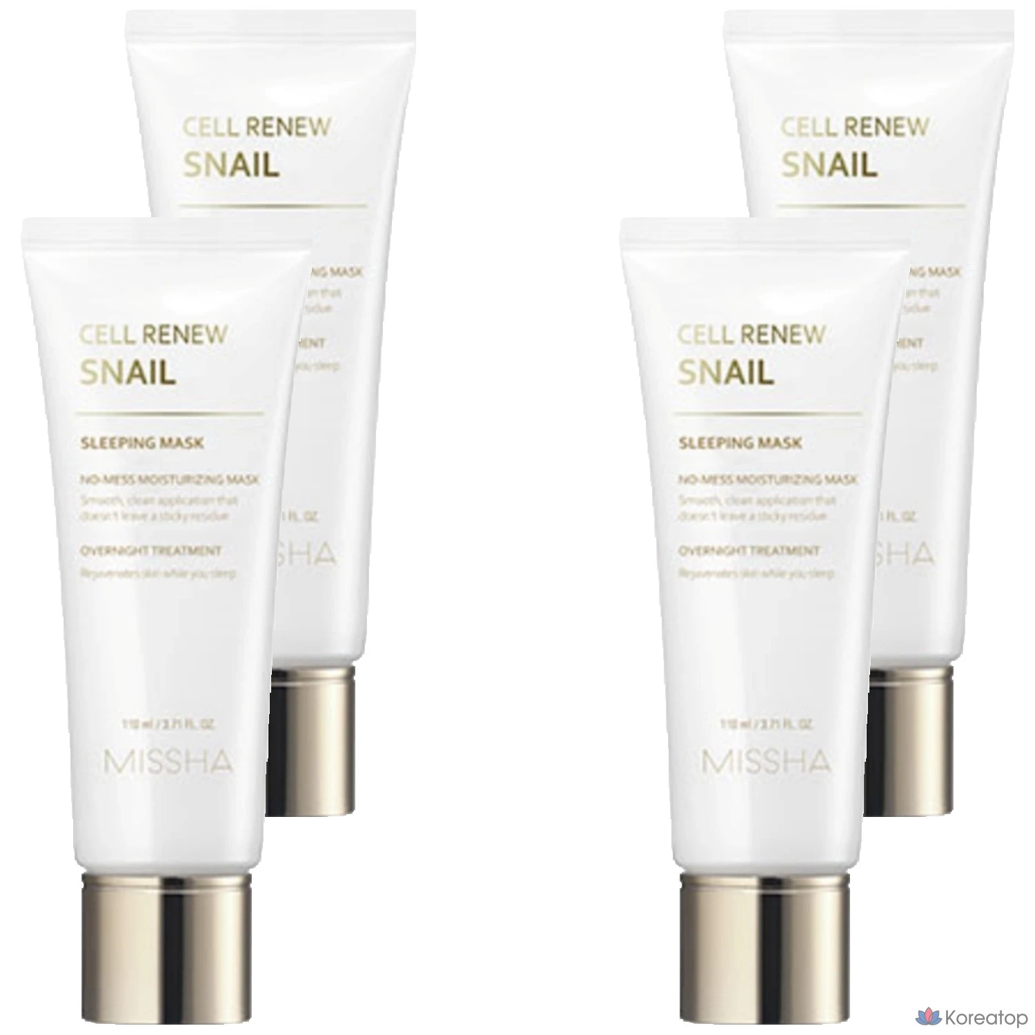 Ночная маска для лица Missha Cellinue Snail, 110 мл, 4 шт.