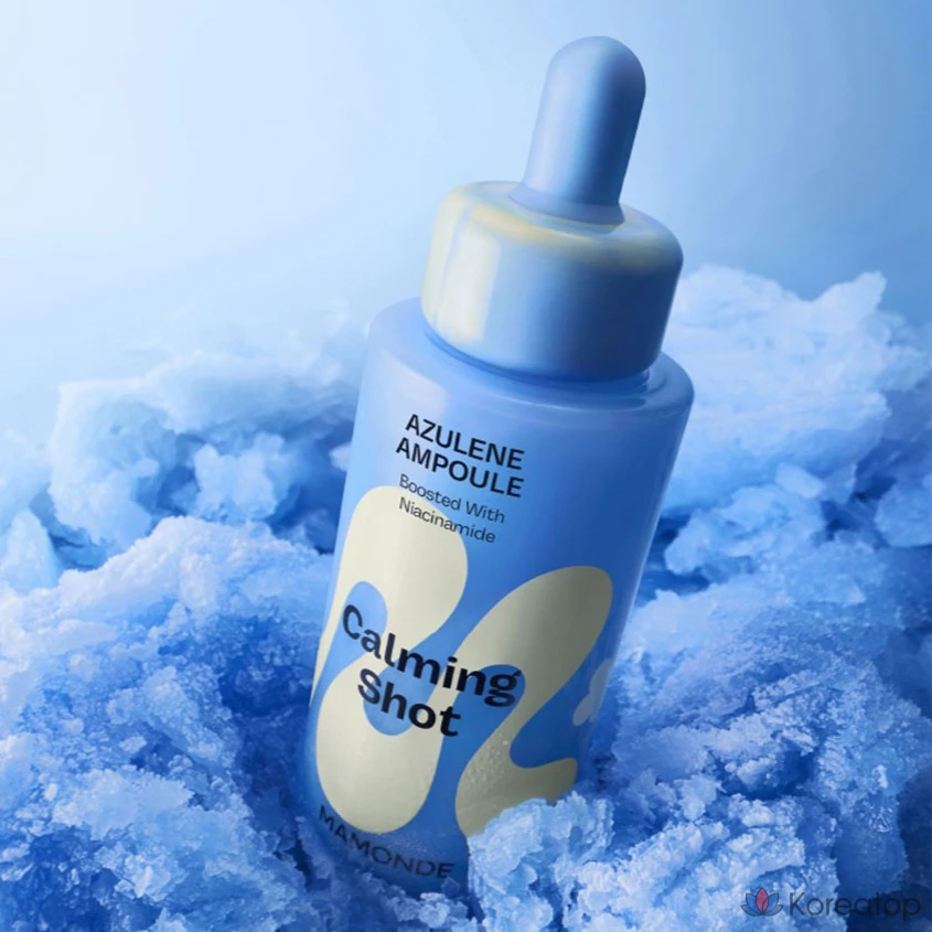 Успокаивающая ампула Mamonde Calming Shot Azulene Trace Moisture Ampoule, 50 мл, 1 шт.