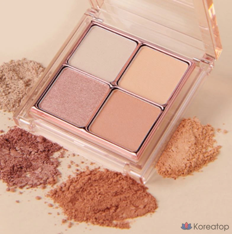 Палетка теней для век Vanillaco Vivi Vanilla Mood On Eye Palette 7 г, оттенок 03 Mellow Beige, 1 шт., фото 3