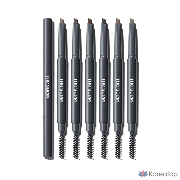 Тушь для бровей The Saem Art Look, 01 Коричневый, 1 шт.