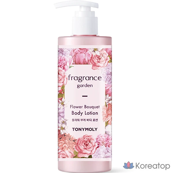 Лосьон для тела Tony Moly Fragrance Garden Flower Bouquet с фруктово-цветочным мускусным ароматом, 300 г, 1 шт.