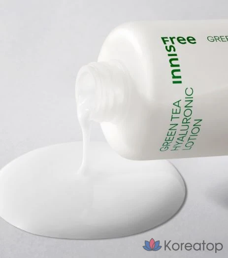 Лосьон Innisfree с зеленым чаем и гиалуроновой кислотой, 170 мл, 1 шт.