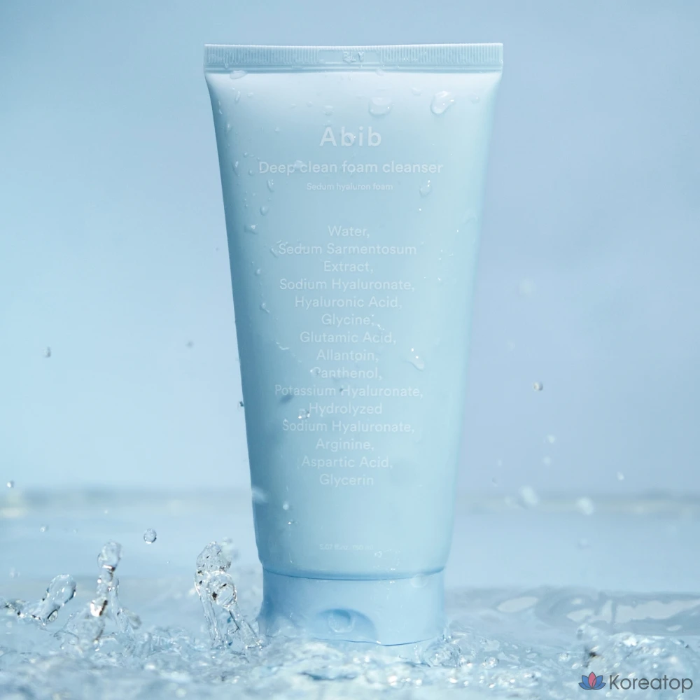 Пенка для глубокого очищения Abib Deep Clean с гиалуроновой кислотой, 150 мл, 1 шт.