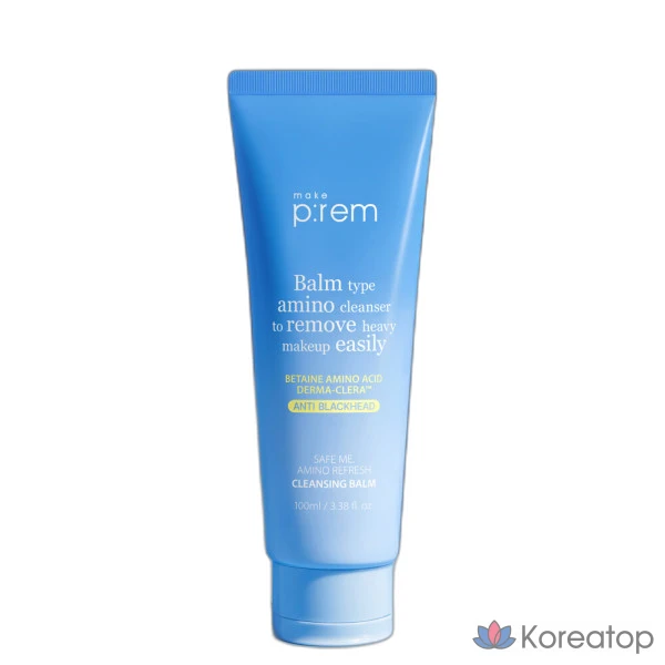 Очищающий бальзам MAKE P:REM Amino Refresh 100 мл (слегка щелочной), 1 шт.