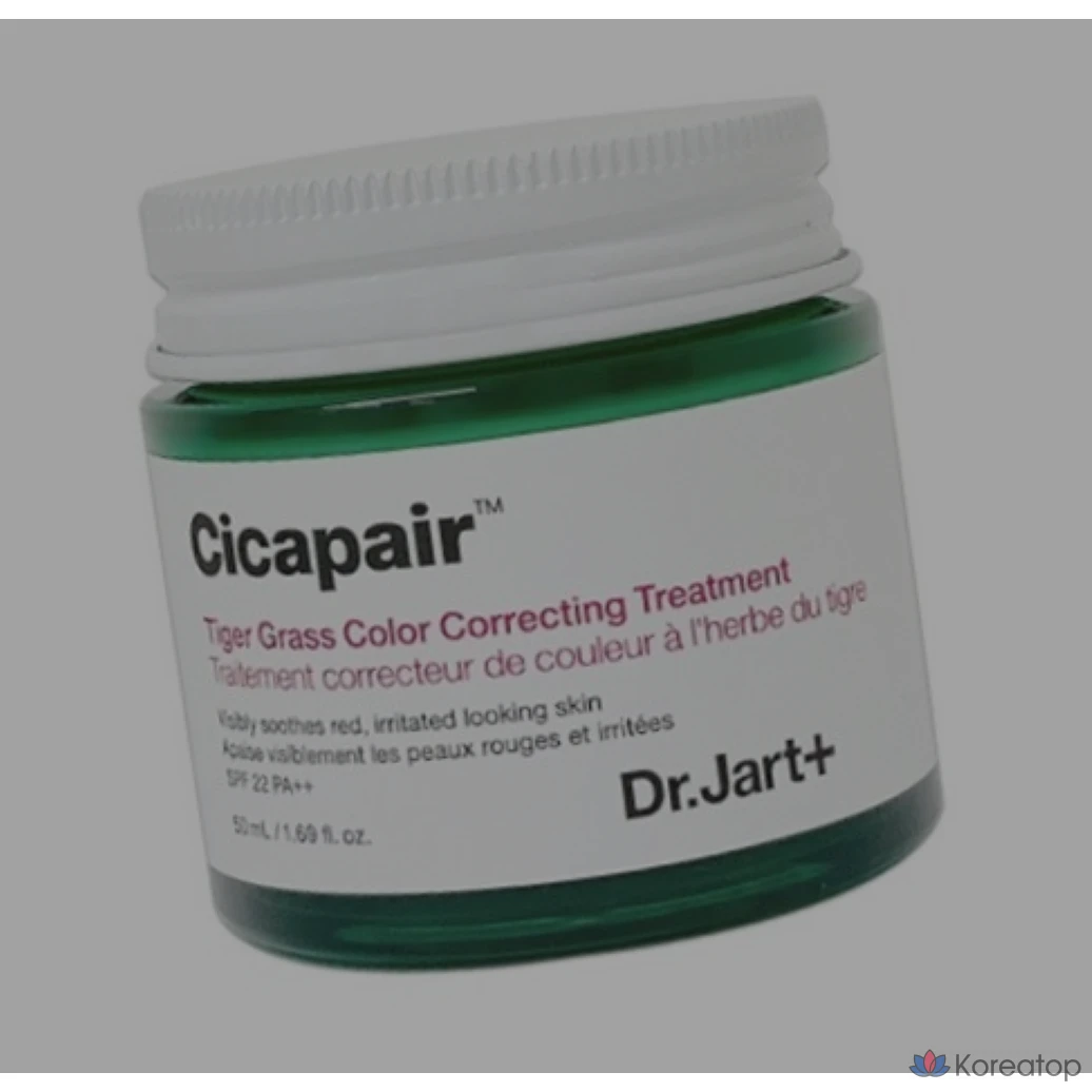 Dr. Jart+ Cicapair Tiger Grass Color Correcting Treatment Makeup Base, 15ml, Green, 1 шт.