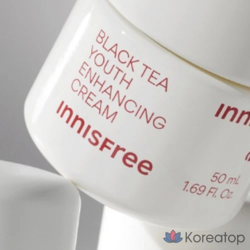 Крем для омоложения Innisfree с черным чаем, 50 мл, 1 шт., фото 4
