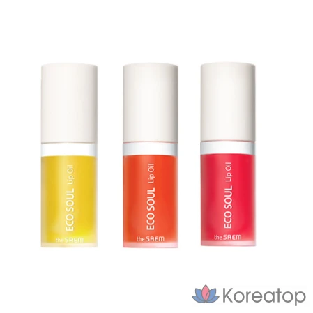 Масло для губ The Saem Eco Soul, 2 Berry Berry, 6 мл, 1 шт.