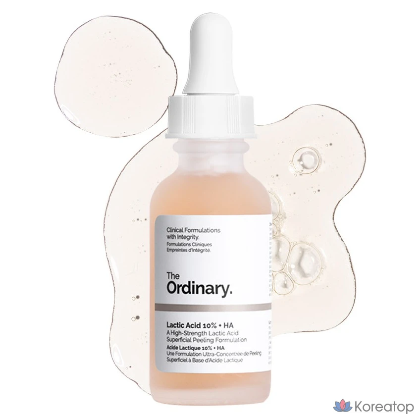 Эссенция с молочной кислотой и гиалуроновой кислотой от The Ordinary, 1 шт., 30 мл