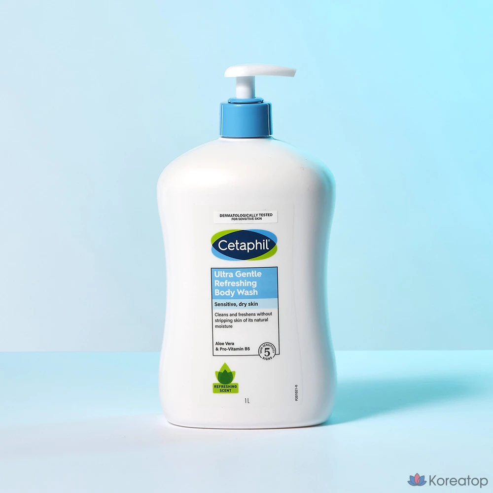 Освежающий гель для душа Cetaphil Ultra Gentle, 1 л, 1 шт., фото 3