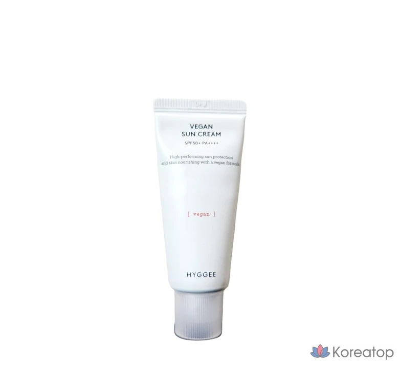 Солнцезащитный крем HYGGEE Vegan, 35 мл (SPF50+), 1 шт.