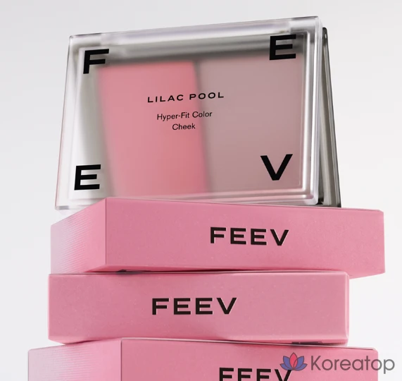 Румяна FEEV Color Cheek Blusher 8.2g, Lilac Full, 1 шт.