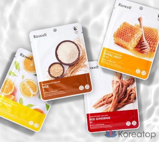 Набор защитных масок Ricocell Nature Coverage Mask, 1 упаковка, 100 штук, 2 упаковки., фото 3