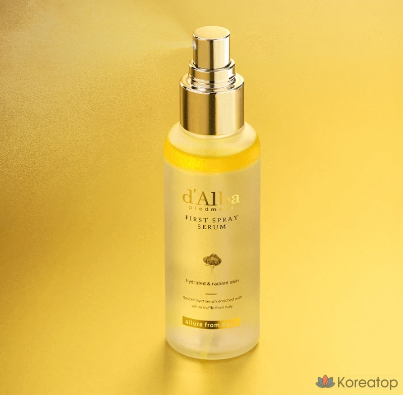 Сыворотка-спрей D'alba White Truffle First Spray Serum 100 мл + сыворотка-спрей Vital Spray Serum 100 мл, 1 шт.