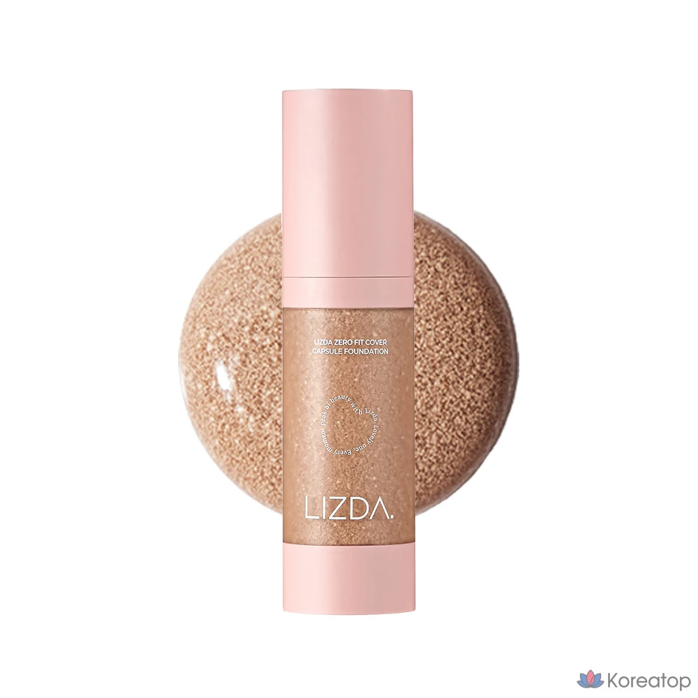 Тональный крем Lizda NEW Zero Fit Capsule Foundation, № 23, оттенок Natural Beige, 1 шт.