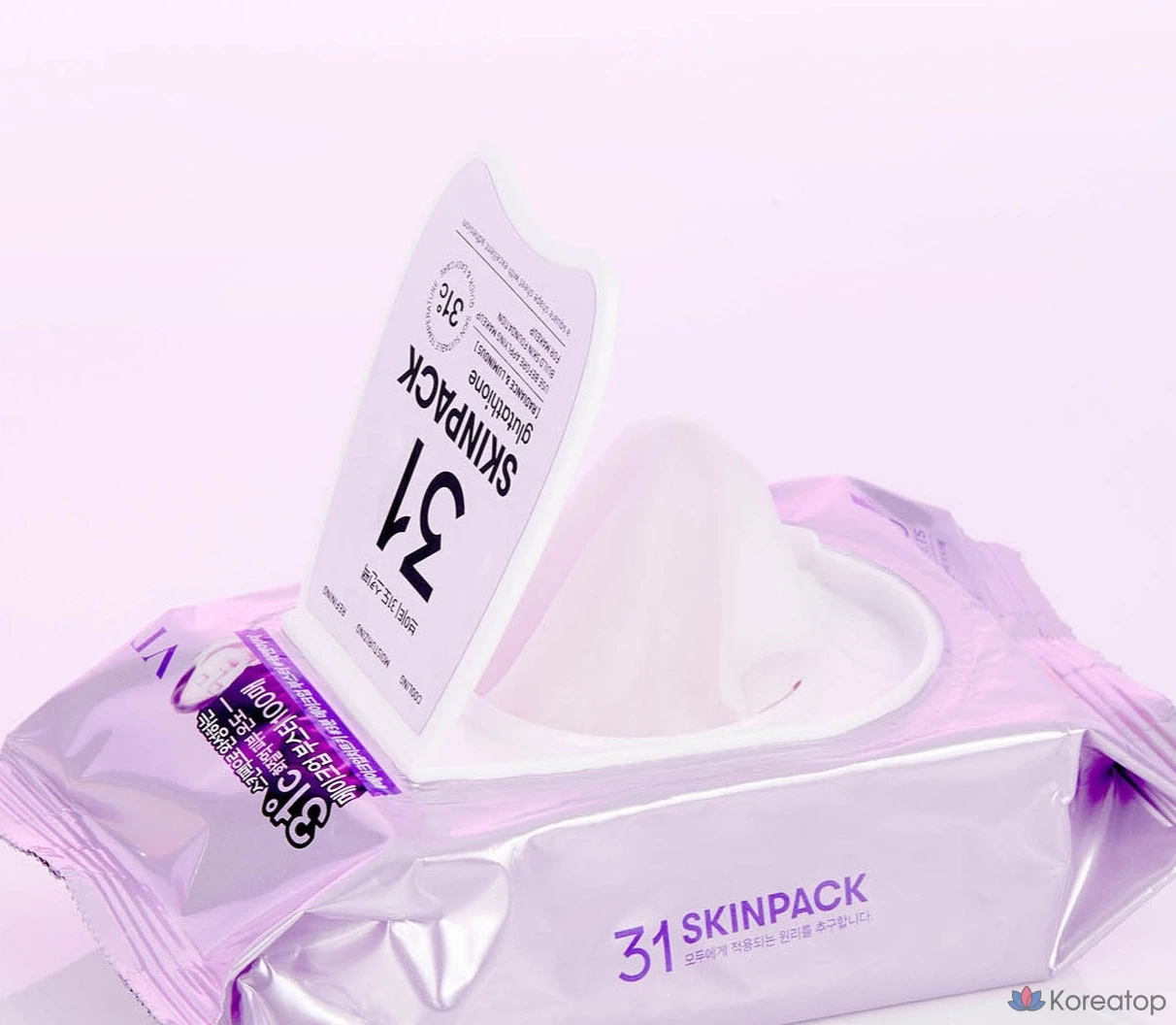 Набор для ухода за кожей VT Cosmetics Luminous 31° Skin Pack, 1 упаковка, 100 листов.