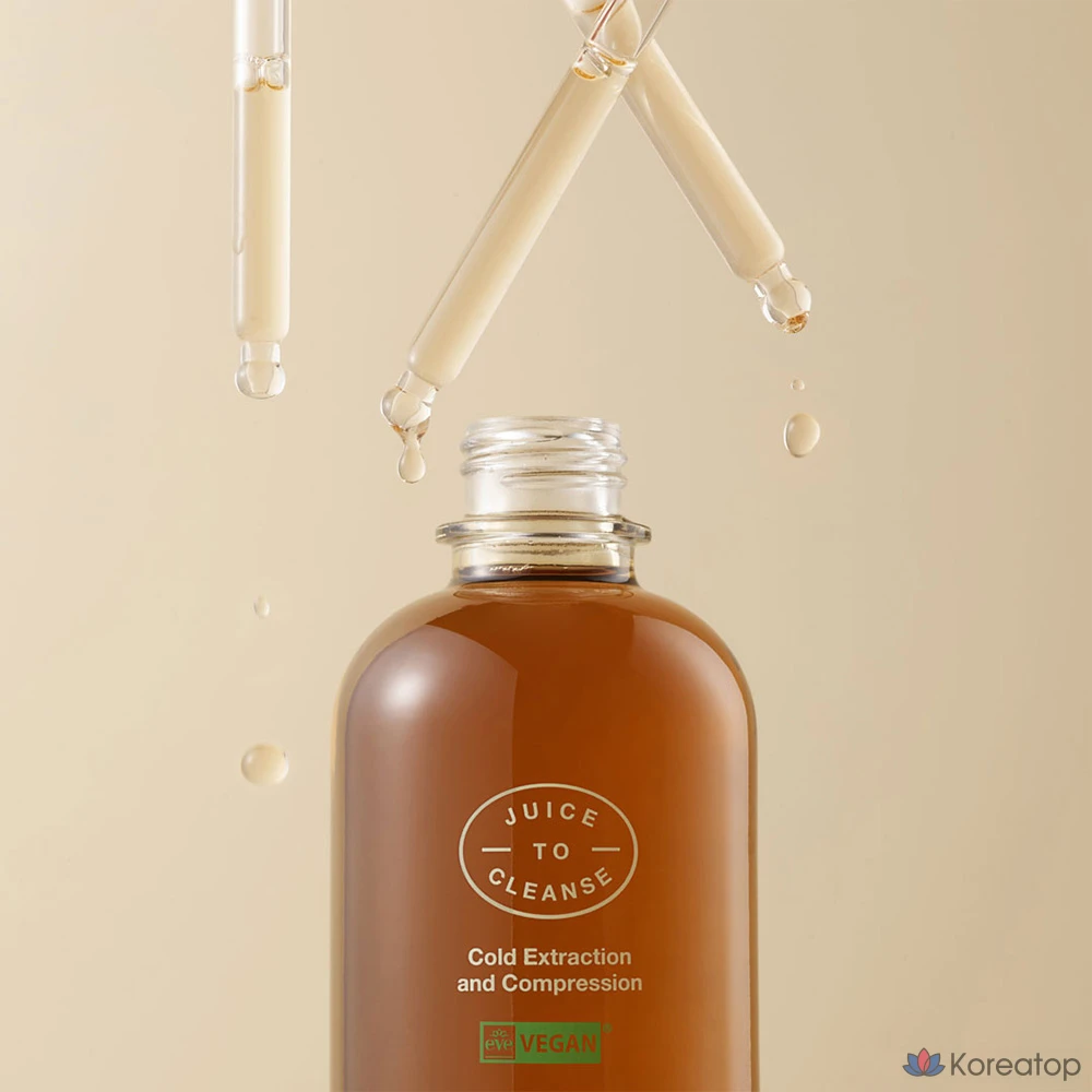 Очищающий сок на основе уксуса и комбучи, веганская эссенция, 1 шт., 150 мл