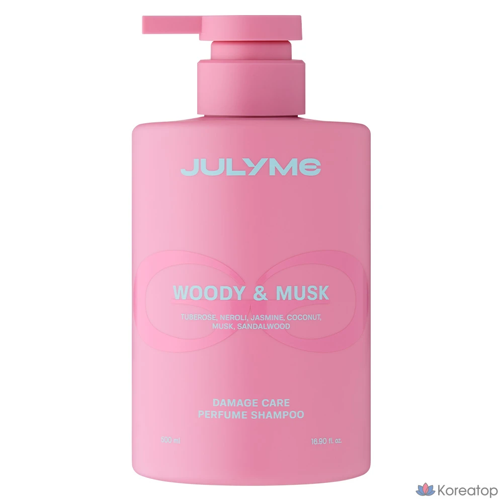 Шампунь JUL7ME Daily Repair Protein Damaged Hair Perfume Woody &amp; Musk, 1 шт., 500 мл