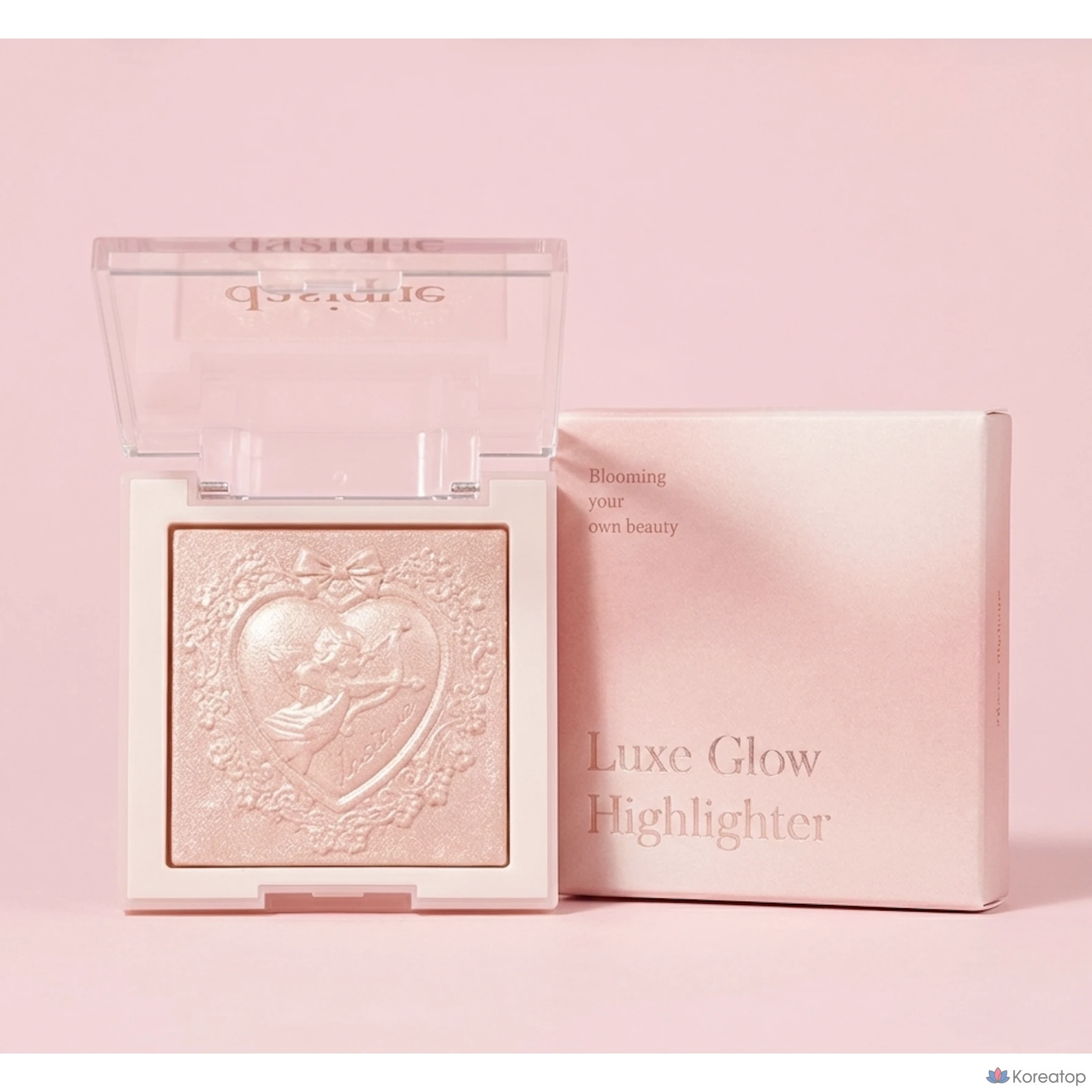 Хайлайтер Dasique Luxe Glow, 3 цвета, 02 Pink Light