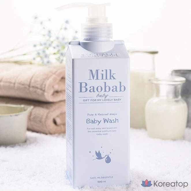Детское универсальное средство для мытья Milk Baobab, 500 мл, 1 шт.