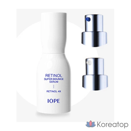 Набор IOPE Retinol Super Bounce Serum 30 мл + 5 пробников Super Vital (1 шт.)