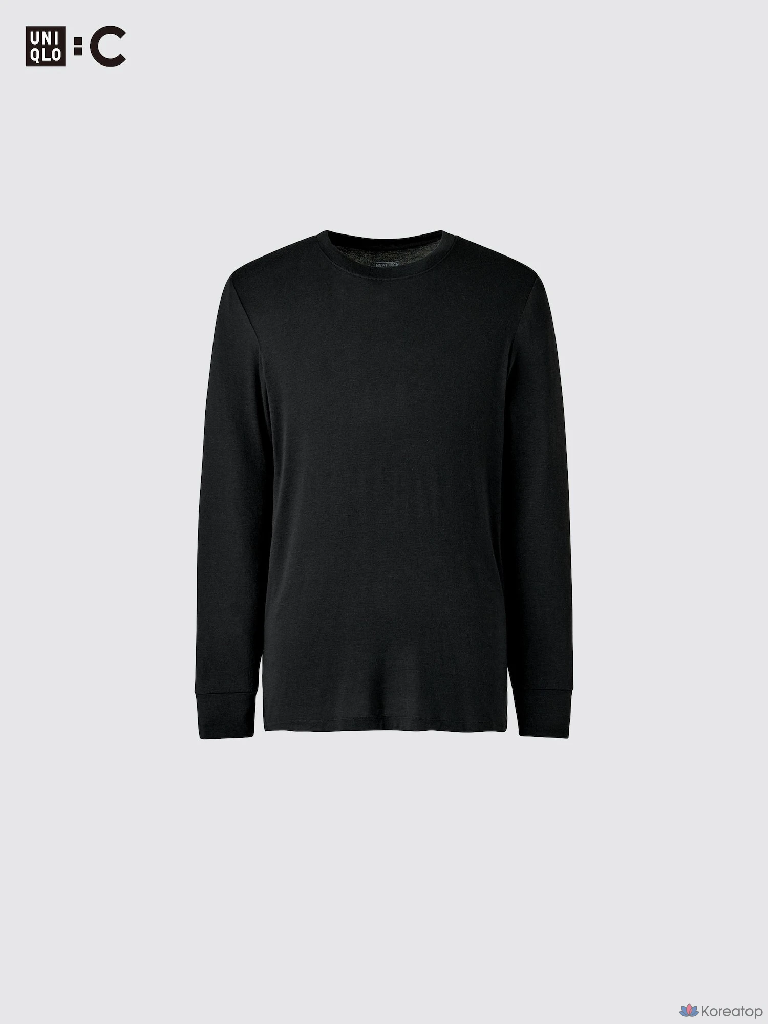 Футболка Uniqlo HEATTECH Cashmere Blend Crew Neck T 9/10 Sleeve Extra Warm