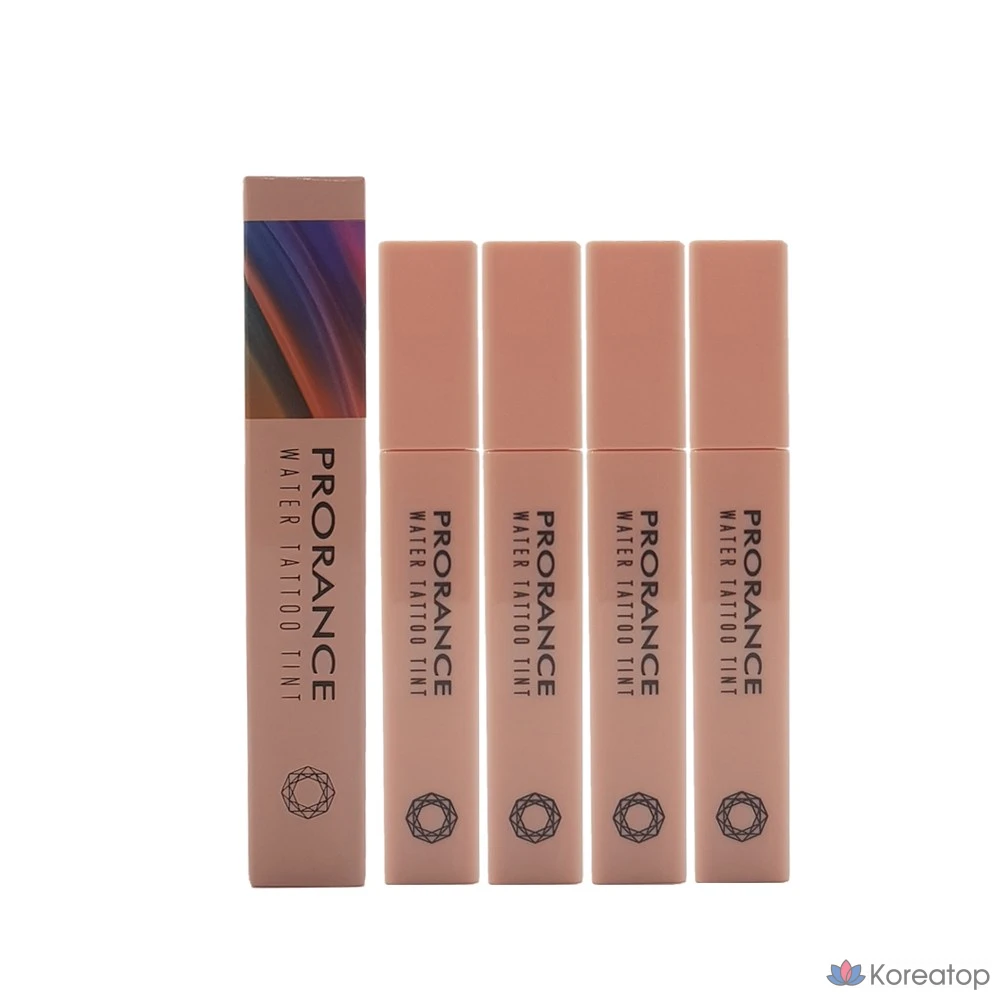 Блеск для губ Prorance Water Tattoo Tint Lip Gloss, 02_Lovely Pink, 1 шт.