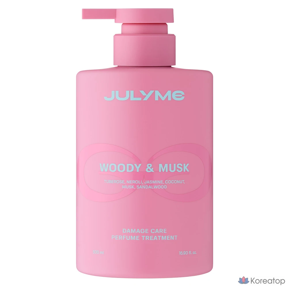 Jul7ME Daily Repair Protein Perfume — средство для восстановления поврежденных волос с древесно-мускусным ароматом, 1 шт., 500 мл