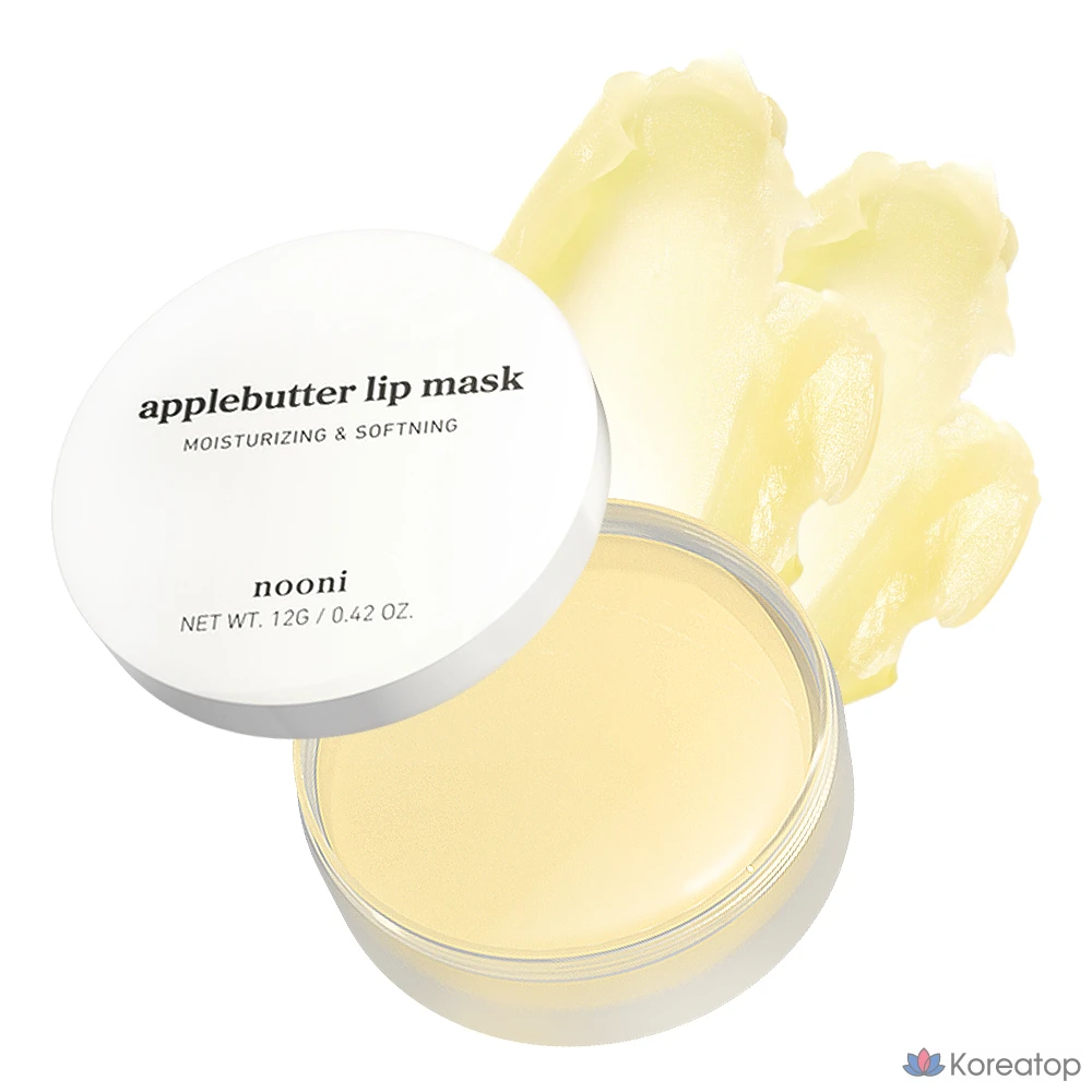 Маска для губ Nuni с маслом яблока, 12 г, 1 упаковка