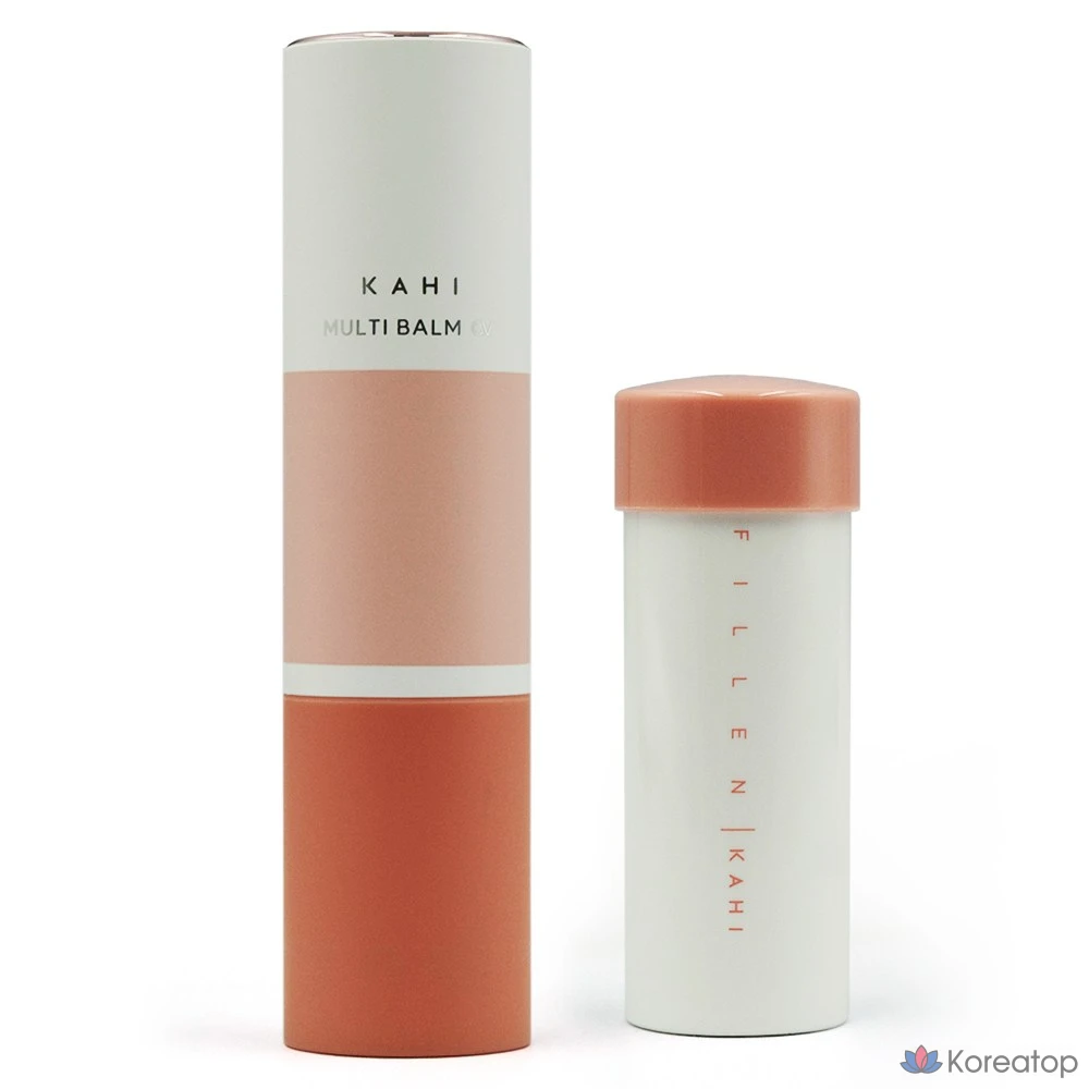 Kahi Multi-Balm CV Caviar Антивозрастной стик от морщин, 9 г, основной продукт + сменный блок, 1 комплект, 1 шт.