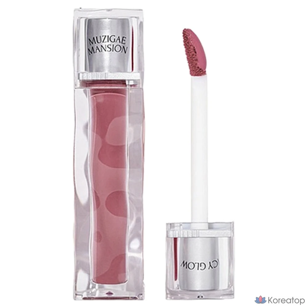 Блеск для губ Rainbow Mansion Icy Glow, оттенок 09 CHILL, 1 шт.