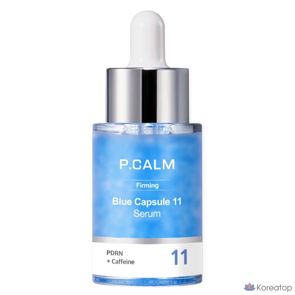 Сыворотка-капсула P.CALM PDRN с кофеином, 11%, 1 шт., 30 мл